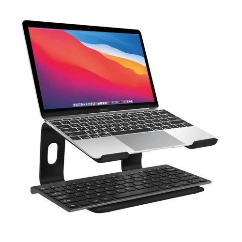 Kup Aluminium Laptopständer Crong AluBench (schwarz) - CRG499 - {ean13} - Sklep Home Screen