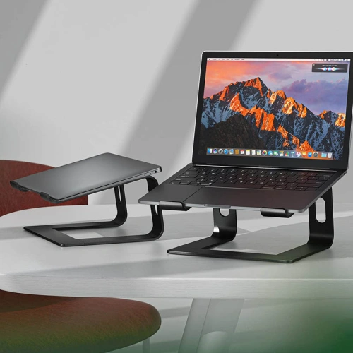 Kup Podstawka pod laptopa aluminiowa Crong AluBench (negru) - CRG499 - {ean13} - Sklep Home Screen