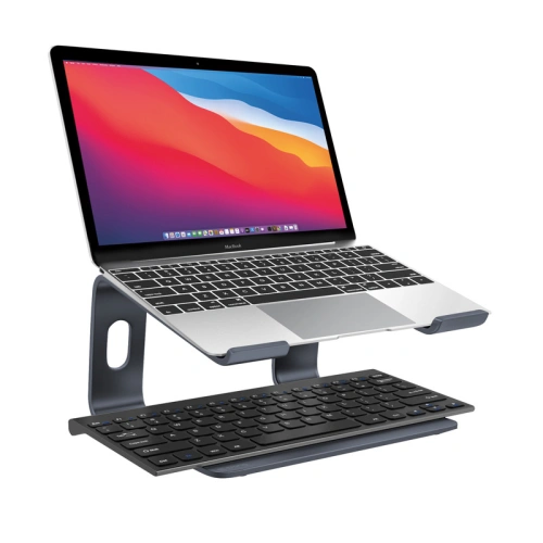Kup Podstawka pod laptopa aluminiowa Crong AluBench (grafit) - CRG500 - {ean13} - Sklep Home Screen