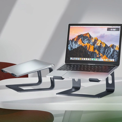 Kup Podstawka pod laptopa aluminiowa Crong AluBench (grafit) - CRG500 - {ean13} - Sklep Home Screen