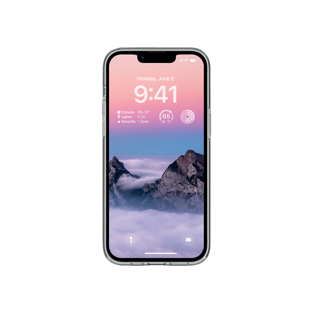 Etui Crong Clear MAG Cover MagSafe Apple iPhone 14 Plus / 15 Plus (przezroczysty)