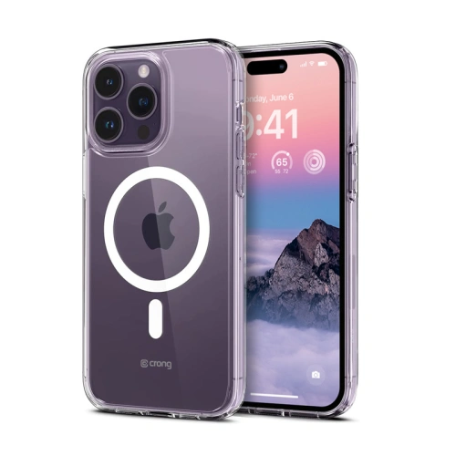 Kup Etui Crong Clear MAG Cover MagSafe Apple iPhone 14 Pro Max (przezroczysty) - CRG504 - {ean13} - Sklep Home Screen