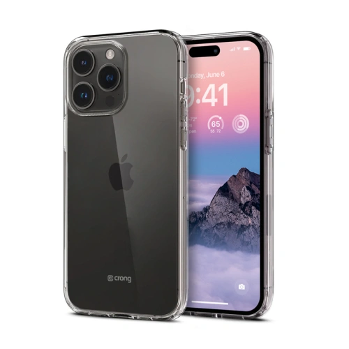 Kup Case Crong Crystal Slim Cover Apple iPhone 14 Pro Max (transparent) - CRG508 - {ean13} - Sklep Home Screen