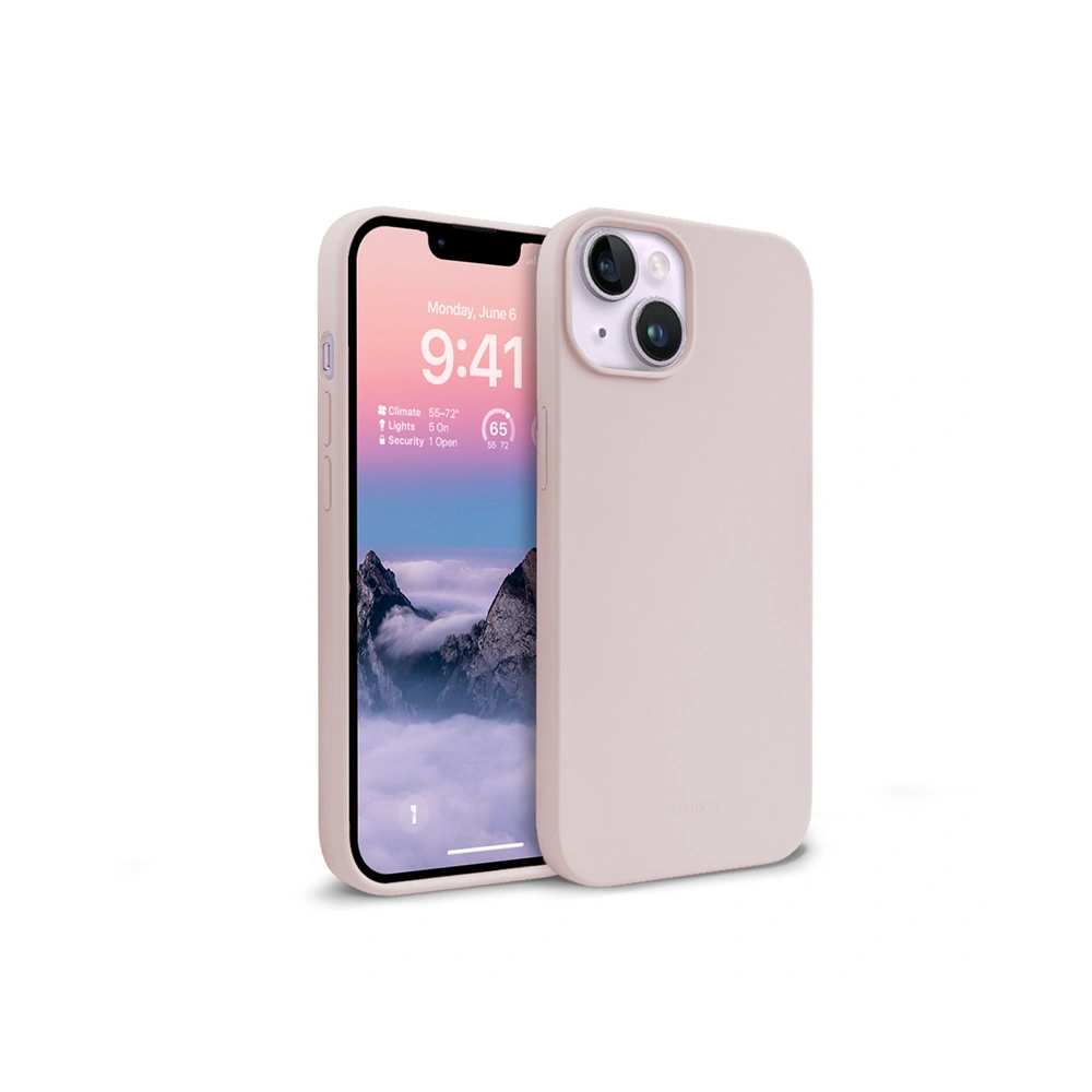 Etui Crong Color Cover Apple iPhone 14 Plus / 15 Plus (piaskowy róż)