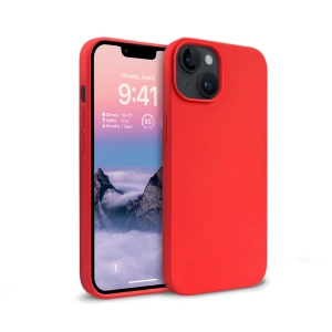 Etui Crong Color Cover Apple iPhone 14 Plus / 15 Plus (czerwony)