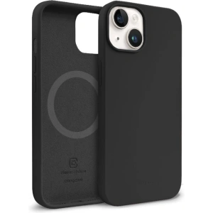 Etui Crong Color Cover Magnetic MagSafe Apple iPhone 14 Plus / 15 Plus (czarny)