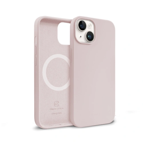 Kup Etui Crong Color Cover Magnetic MagSafe Apple iPhone 14 Plus / 15 Plus (piaskowy róż) - CRG532 - {ean13} - Sklep Home Screen