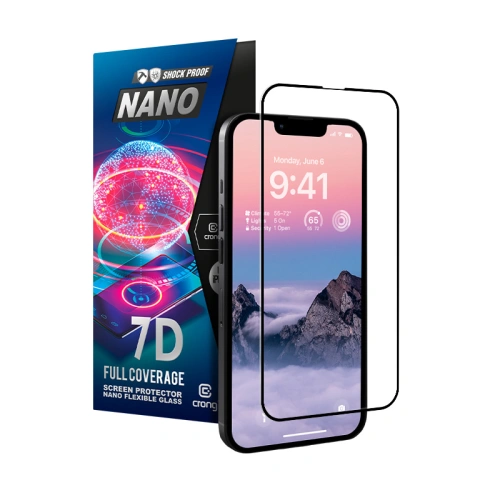 Kup Hybriidglas Crong 7D Nano Flexibles Glas Apple iPhone 14 Pro - CRG539 - {ean13} - Sklep Home Screen