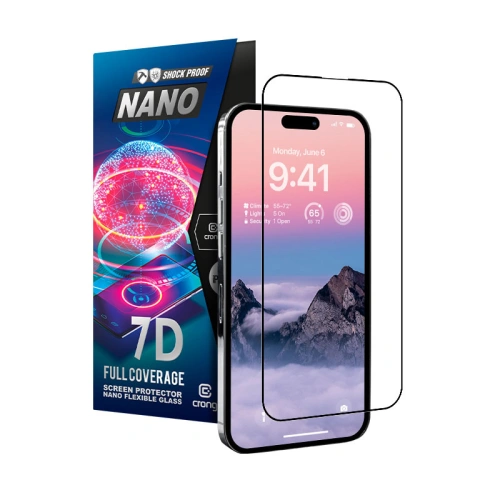 Kup Hybrierglas Crong 7D Nano Flexibles Glas für Apple iPhone 14 Pro Max - CRG540 - {ean13} - Sklep Home Screen