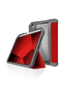 Etui STM Dux Plus Apple iPad mini 2021 (6. generație) / iPad mini 8.3" 2024 7gen MIL-STD-810G Pencil charger (Roșu)