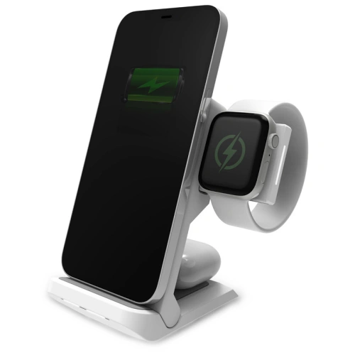 Buy STM ChargeTree Go 3in1 to Apple iPhone, AirPods & Watch (white) - STM35 - {ean13} - Home Screen Store Europe