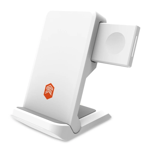 Kup Kabelloses Ladegerät STM ChargeTree Go 3in1 für Apple iPhone, AirPods und Watch (weiß) - STM35 - {ean13} - Sklep Home Screen