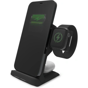 Kup Ładowarka bezprzewodowa STM ChargeTree Go 3w1 do Apple iPhone, AirPods i Watch (czarny) - STM36 - {ean13} - Sklep Home Screen