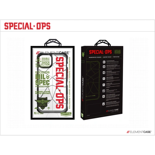 Kup Etui Element Case Special Ops X5 Apple iPhone 14 Pro Max (Čiré/Černé) - ELC8 - {ean13} - Sklep Home Screen