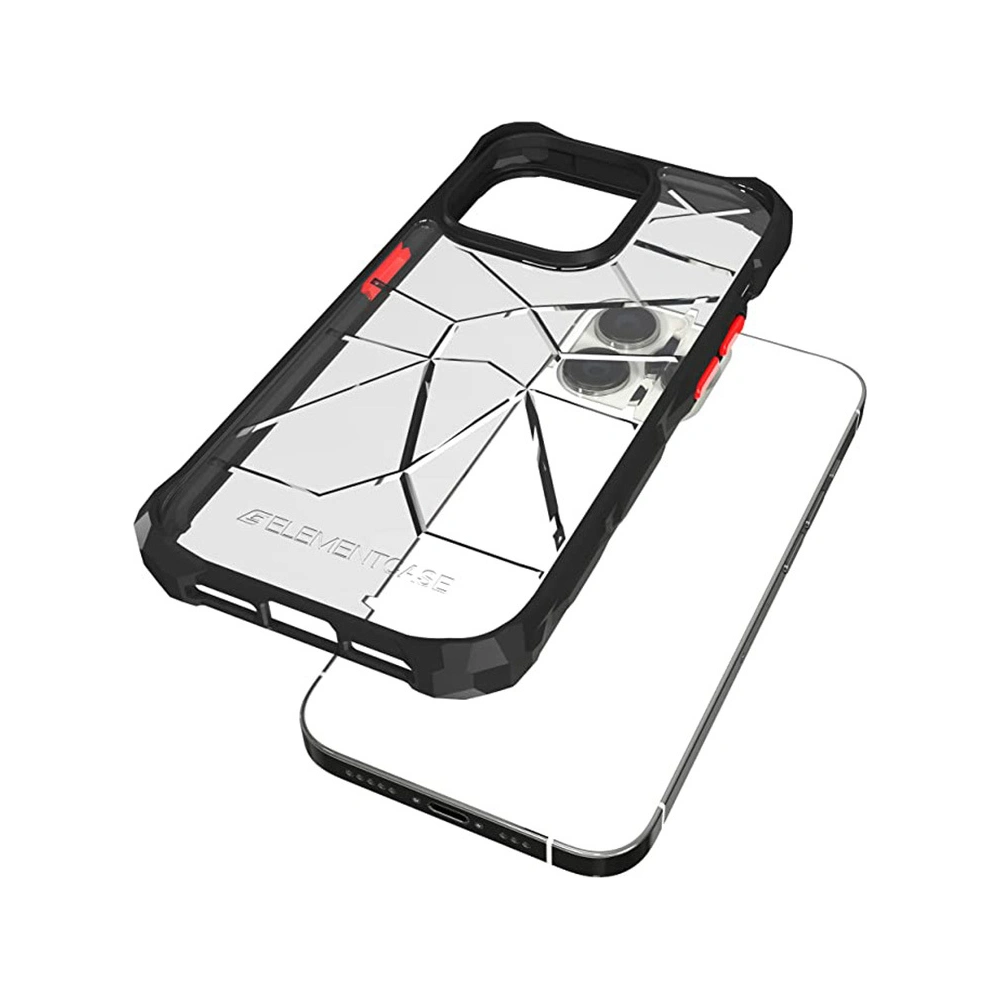 Etui Element Case Special Ops X5 Apple iPhone 14 Pro Max (Clear/Black)