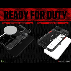 Kup Etui Element Case Special Ops X5 MagSafe Apple iPhone 14 (Füst/Fekete) - ELC9 - {ean13} - Sklep Home Screen