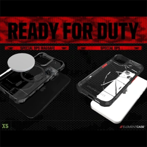 Kup Etui Element Case Special Ops X5 MagSafe Apple iPhone 14 Pro Max (Füst/Fekete) - ELC12 - {ean13} - Sklep Home Screen