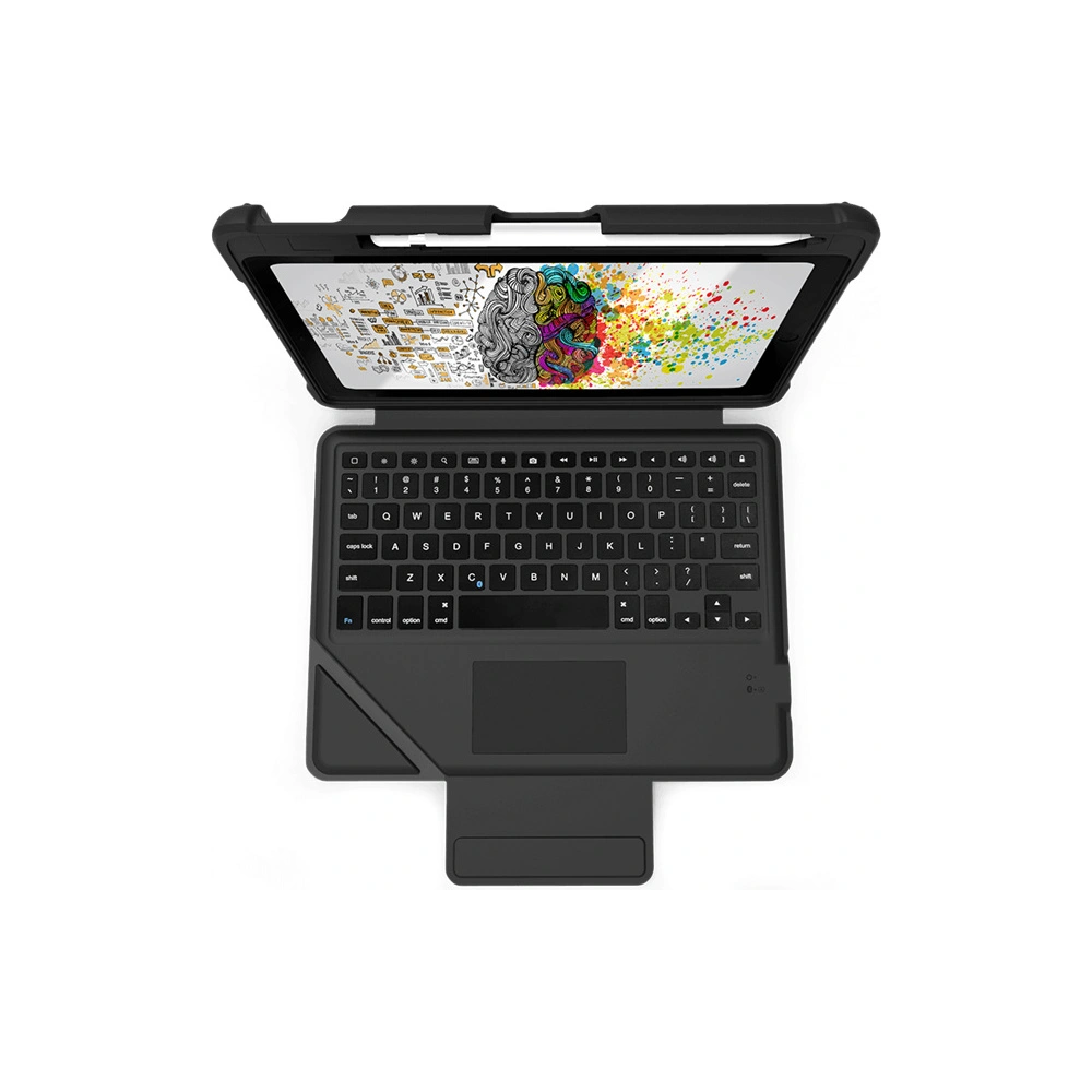 Etui STM Dux Keyboard Trackpad Case Apple iPad 10.2 2019/2020/2021 (7., 8. i 9. generacji) MIL-STD-810G (Black)