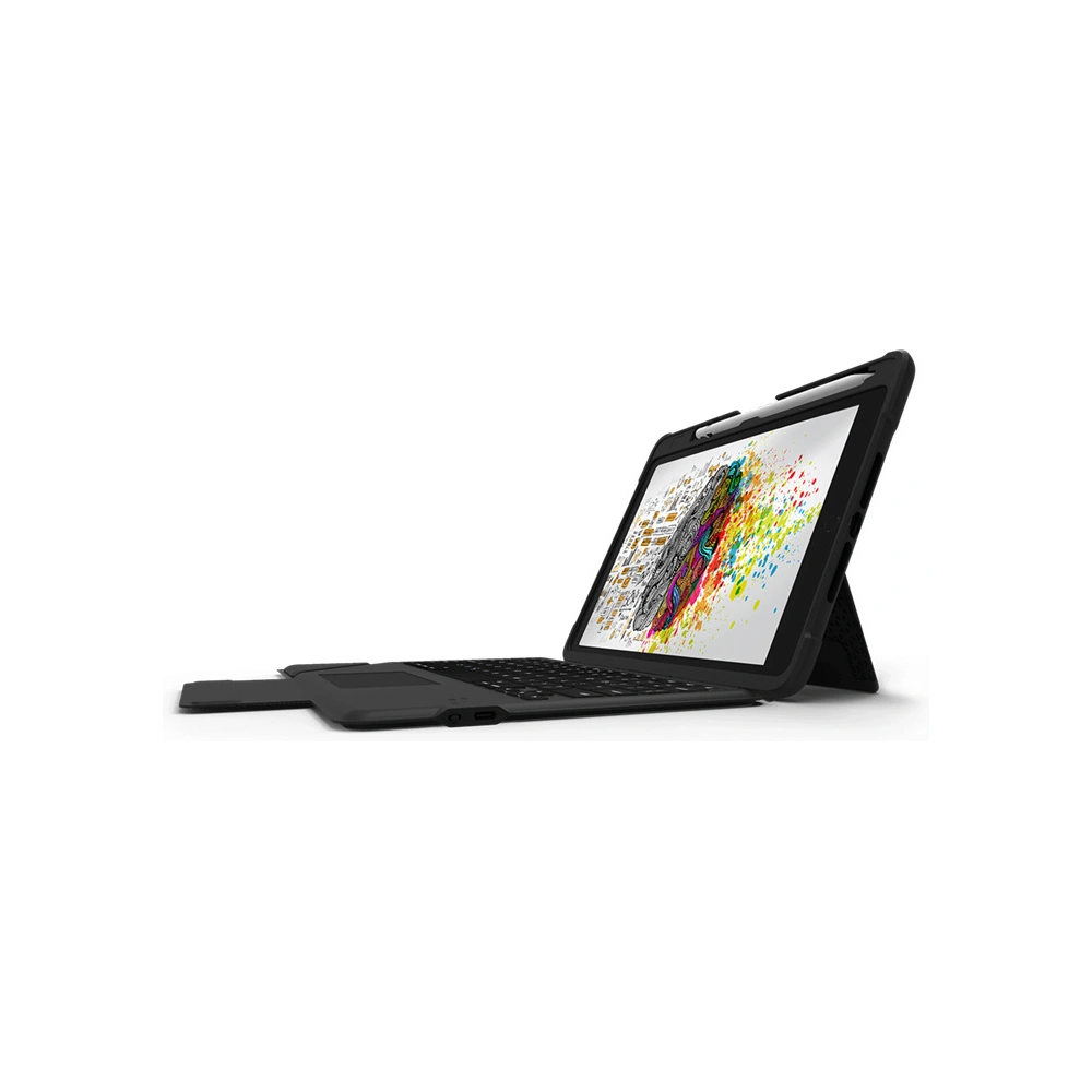 Etui STM Dux Keyboard Trackpad Case Apple iPad 10.2 2019/2020/2021 (7., 8. i 9. generacji) MIL-STD-810G (Black)