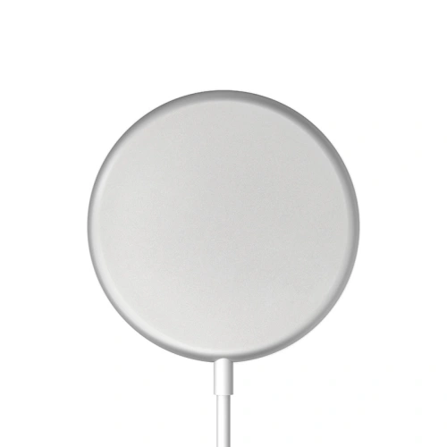 Kup Încărcător wireless MagSafe Crong MagSpot Wireless Charger 15W (Alb Argintiu) - CRG542 - {ean13} - Sklep Home Screen