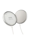 Kup Încărcător wireless MagSafe Crong MagSpot Wireless Charger 15W (Alb Argintiu) - CRG542 - {ean13} - Sklep Home Screen