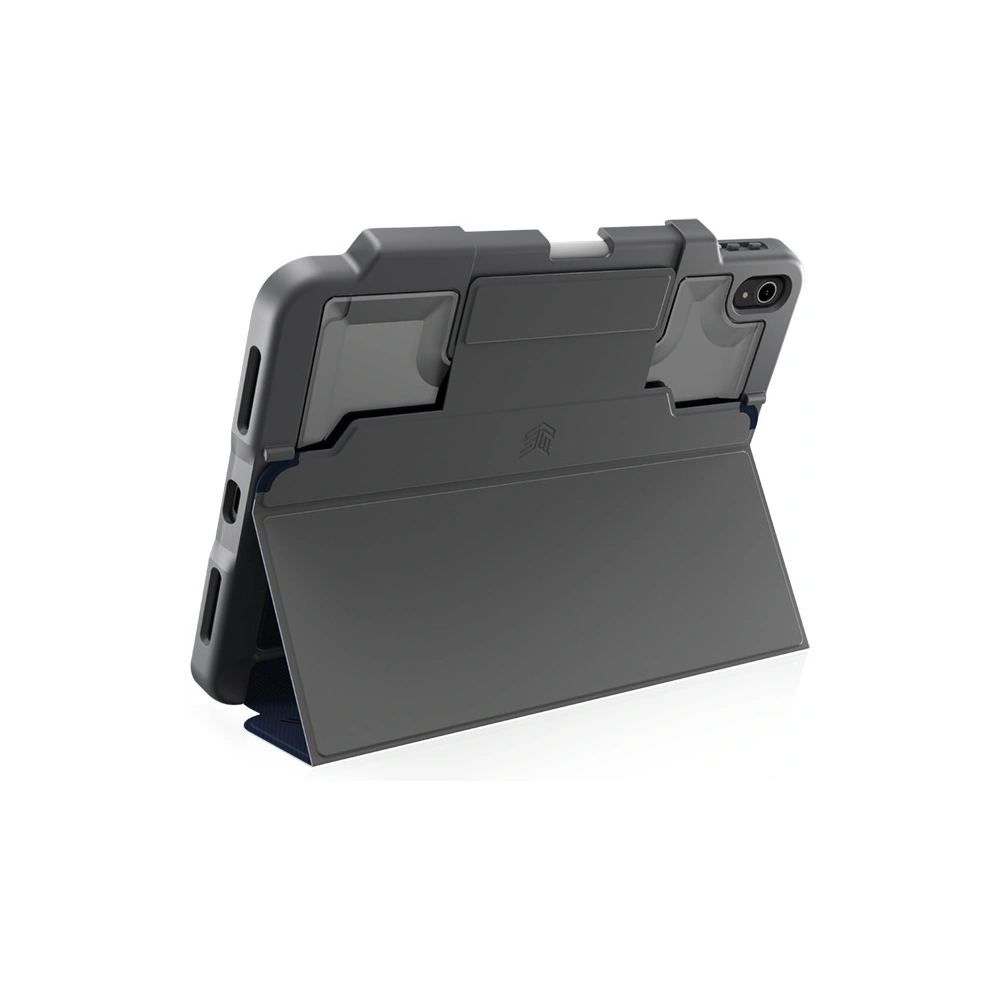 Etui STM Dux Plus Apple iPad 10.9 2022 (10. generacji) MIL-STD-810G Pencil charger (Midnight Blue)