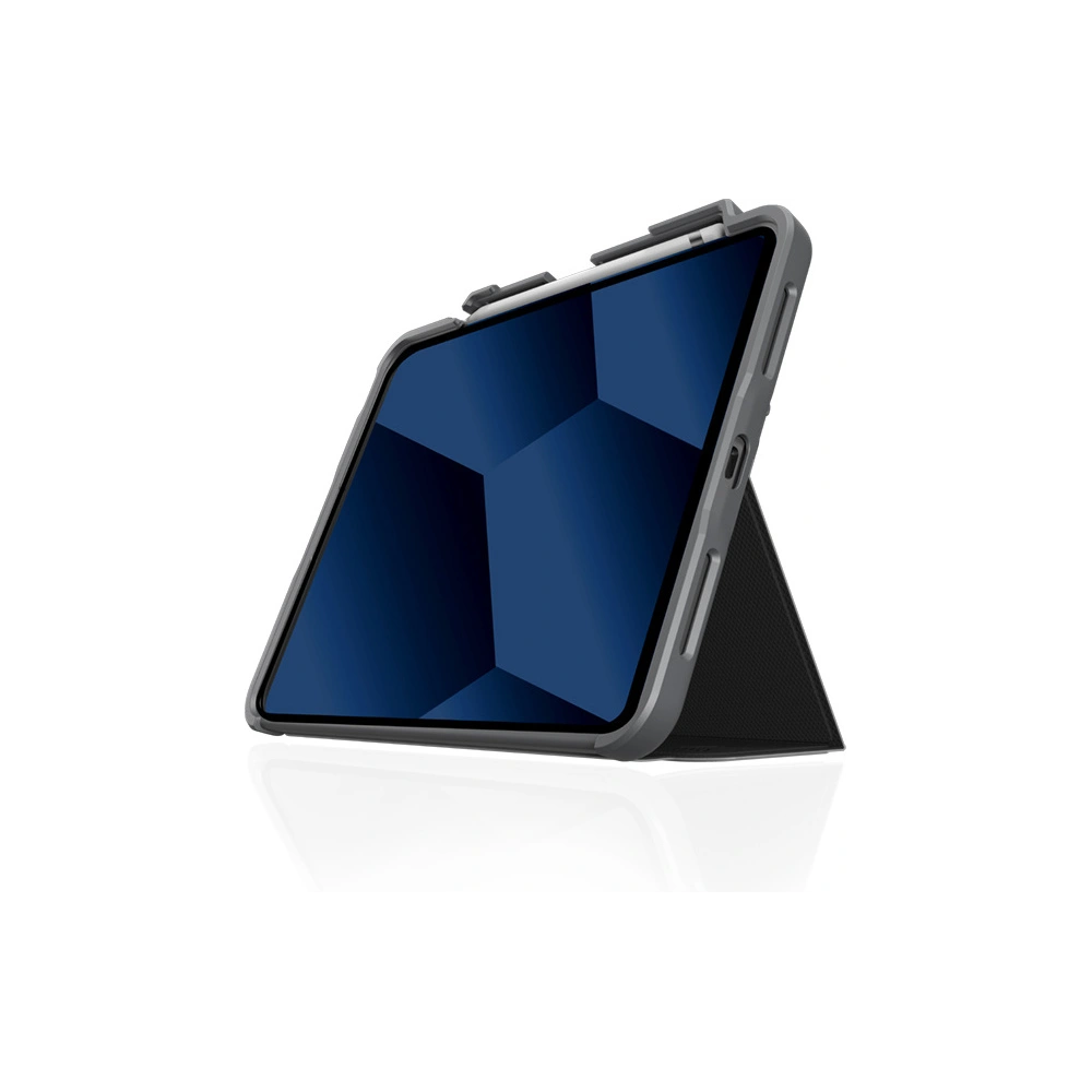 Etui STM Dux Plus Apple iPad 10.9 2022 (10. generacji) MIL-STD-810G Pencil charger (Midnight Blue)