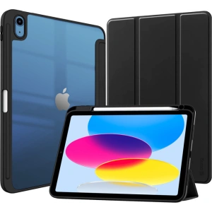 Kup Etui Crong PrimeFolio Apple iPad 10.9 2022 (a 10-a generație) încărcător pentru Pencil (negru/transparent) - CRG544 - {ean13} - Sklep Home Screen