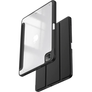 Kup Etui Crong PrimeFolio Apple iPad Air 10.9 2020/2022 (4, 5 gen) / iPad Pro 11 2021/2022 (3, 4 gen) / iPad Air 11 2024 (6. generacji) Pencil charger (czarny/przezroczysty) - CRG545 - {ean13} - Sklep Home Screen
