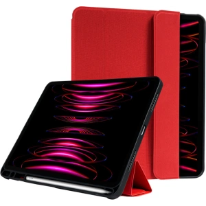Kup Etui Crong FlexFolio Apple iPad Air 10.9 2020/2022 (4, 5 gen) / iPad Pro 11 2021/2022 (3, 4 gen) / iPad Air 11 2024 (6. generacji) Pencil holder (czerwony) - CRG547 - {ean13} - Sklep Home Screen