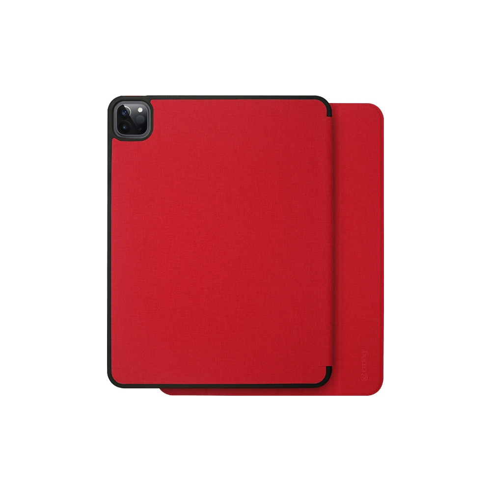 Etui Crong FlexFolio Apple iPad Air 10.9 2020/2022 (4, 5 gen) / iPad Pro 11 2021/2022 (3, 4 gen) / iPad Air 11 2024 (6. generacji) Pencil holder (czerwony)