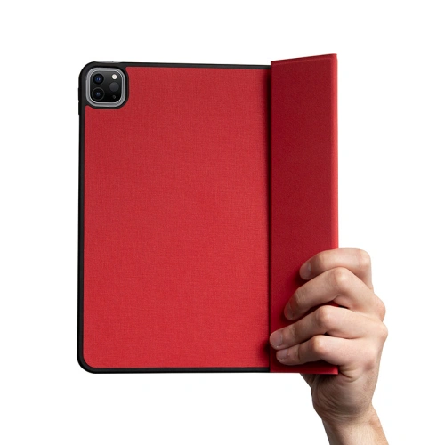 Kup Case Crong FlexFolio für Apple iPad Air 10.9 2020/2022 (4., 5. Gen) / iPad Pro 11 2021/2022 (3., 4. Gen) / iPad Air 11 2024 (6. Generation) mit Stifthalter (rot) - CRG547 - {ean13} - Sklep Home Screen