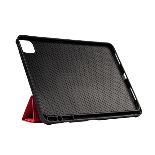 Kup Case Crong FlexFolio für Apple iPad Air 10.9 2020/2022 (4., 5. Gen) / iPad Pro 11 2021/2022 (3., 4. Gen) / iPad Air 11 2024 (6. Generation) mit Stifthalter (rot) - CRG547 - {ean13} - Sklep Home Screen