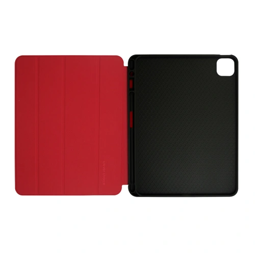 Kup Case Crong FlexFolio für Apple iPad Air 10.9 2020/2022 (4., 5. Gen) / iPad Pro 11 2021/2022 (3., 4. Gen) / iPad Air 11 2024 (6. Generation) mit Stifthalter (rot) - CRG547 - {ean13} - Sklep Home Screen