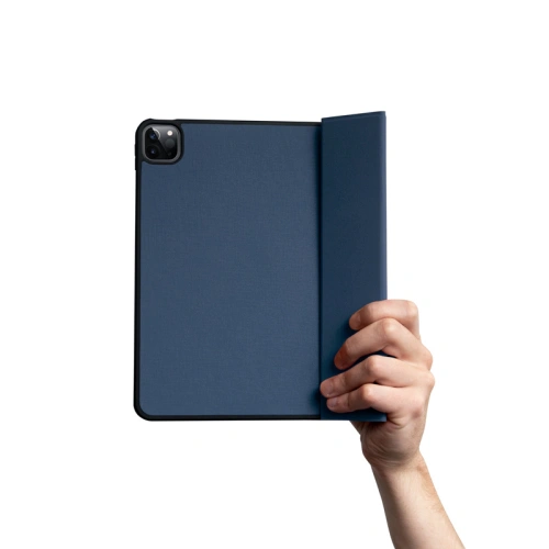 Kup Case Crong FlexFolio Apple iPad Air 10.9 2020/2022 (4, 5. Gen) / iPad Pro 11 2021/2022 (3, 4. Gen) / iPad Air 11 2024 (6. Generation) Stifthalter (blau) - CRG548 - {ean13} - Sklep Home Screen
