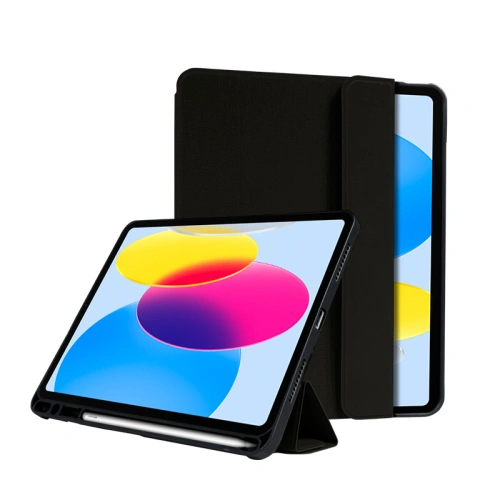 Kup Etui Crong FlexFolio Apple iPad 10.9 2022 (10. generace) držák na tužku (černý) - CRG549 - {ean13} - Sklep Home Screen