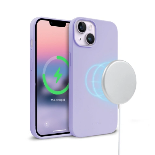 Kup Etui Crong Color Cover Magnetic MagSafe Apple iPhone 14 Plus / 15 Plus (fialový) - CRG552 - {ean13} - Sklep Home Screen