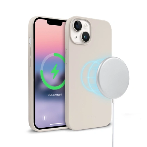 Kup Case Crong Color Cover Magnetic MagSafe Apple iPhone 14 Plus / 15 Plus (steinbeige) - CRG553 - {ean13} - Sklep Home Screen