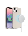 Etui Crong Színes Fedél Magnetic MagSafe Apple iPhone 14 Plus / 15 Plus (kőbézs)