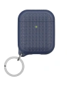 Etui Catalyst pentru cheie Apple AirPods 2/1, de culoare bleumarin.