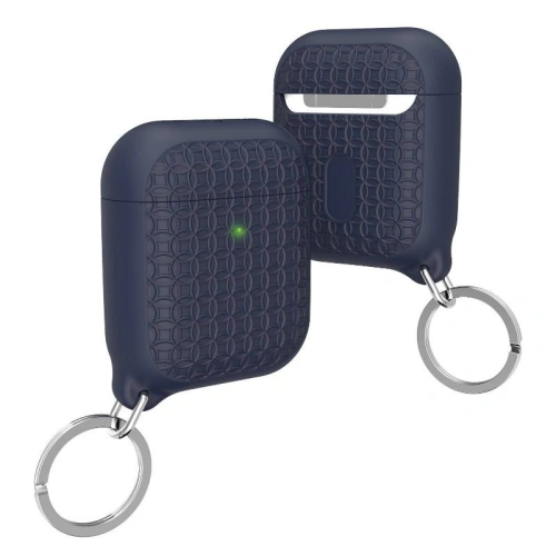 Kup Case Catalyst Schlüsselanhänger für Apple AirPods 2/1 in Navy Blau - CAT123 - {ean13} - Sklep Home Screen
