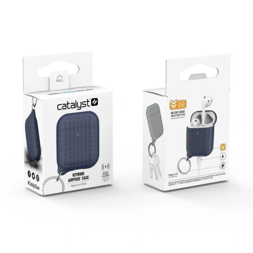 Kup Etui Catalyst pentru cheie Apple AirPods 2/1, de culoare bleumarin. - CAT123 - {ean13} - Sklep Home Screen