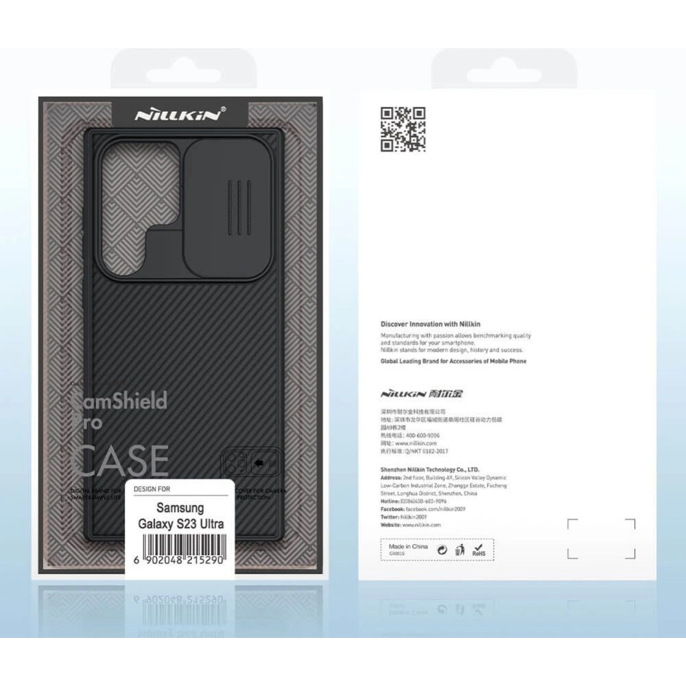 Etui Nillkin Camshield Pro Samsung Galaxy S23 Ultra Black