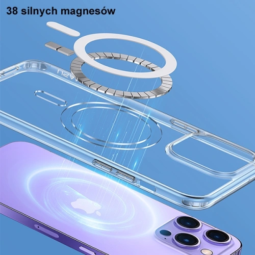 Kup Etui USAMS Ice Magnet Apple iPhone 14 transparent (US-BH799) - USA828 - {ean13} - Sklep Home Screen