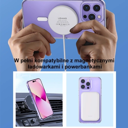 Kup Etui USAMS Ice Magnet Apple iPhone 14 transparent (US-BH799) - USA828 - {ean13} - Sklep Home Screen