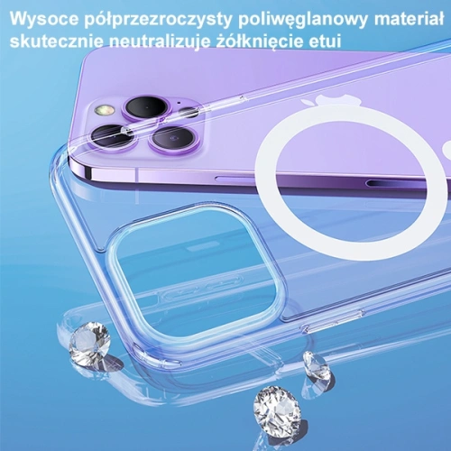 Kup Etui USAMS Ice Magnet Apple iPhone 14 transparent (US-BH799) - USA828 - {ean13} - Sklep Home Screen