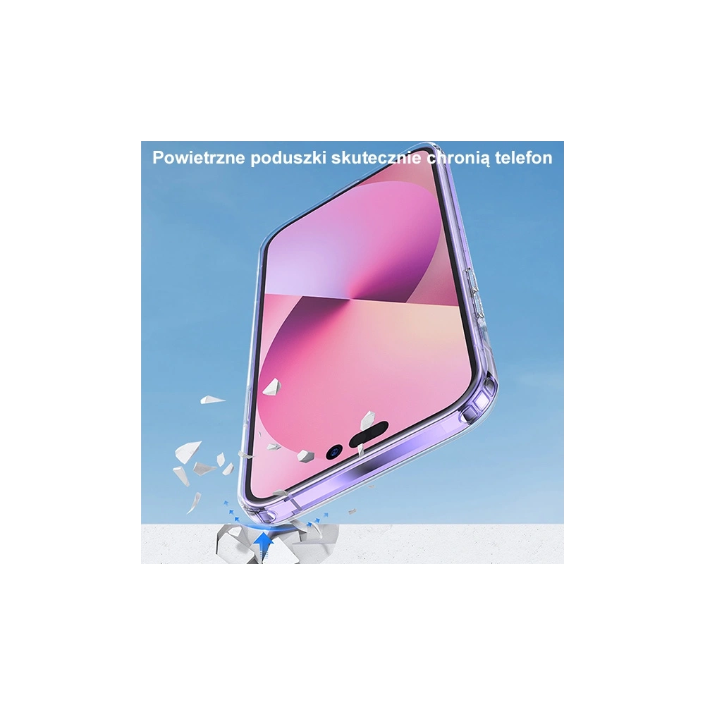 Etui USAMS Ice Magnet Apple iPhone 14 Pro transparent (US-BH800)