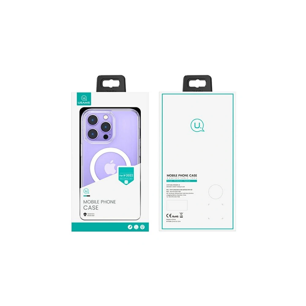 Etui USAMS Ice Magnet Apple iPhone 14 Pro transparent (US-BH800)