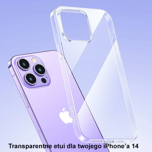 Kup Etui USAMS Primary Apple iPhone 14 transparent (US-BH795) - USA832 - {ean13} - Sklep Home Screen