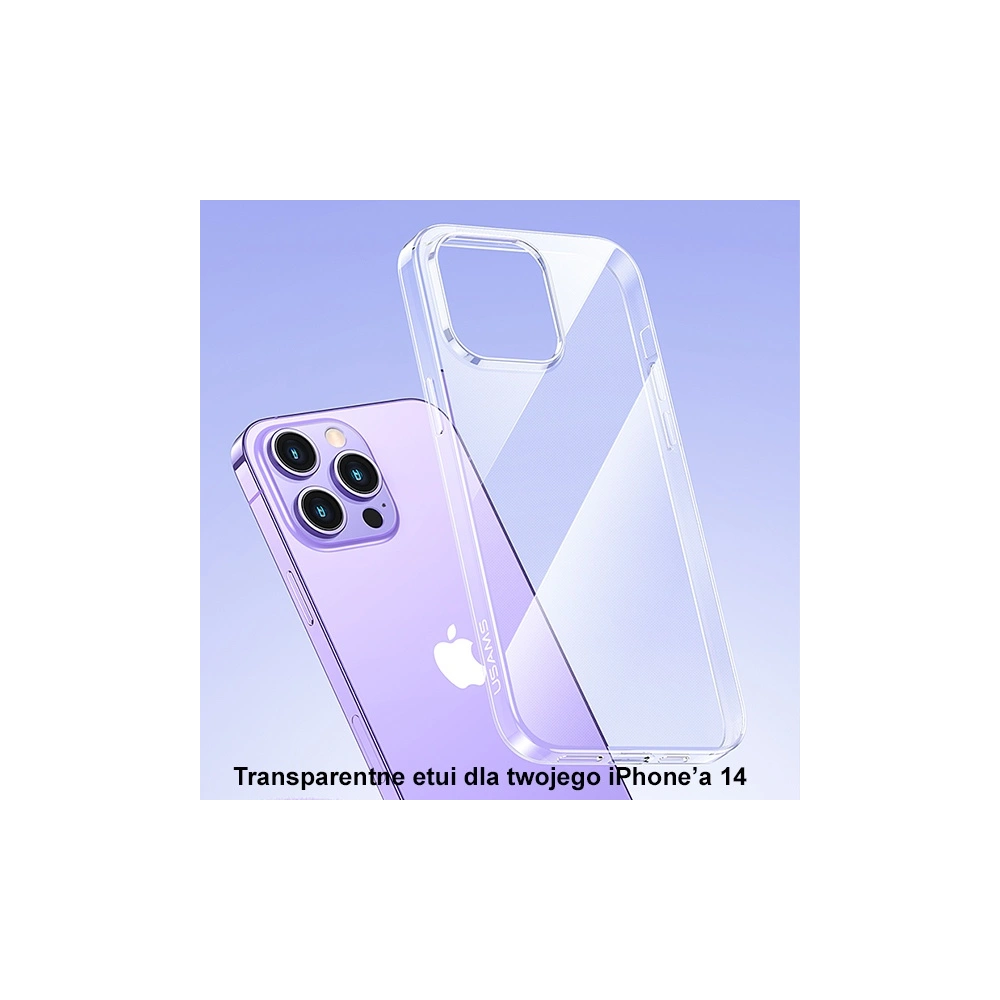 Etui USAMS Primary Apple iPhone 14 transparent (US-BH795)